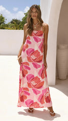 Luna Maxi Dress - Rosalie Print