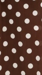 Dimmi Maxi Dress - Chocolate Polka