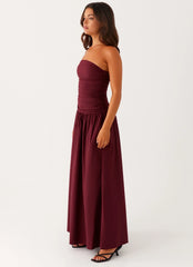 Carmel Maxi Dress - Mulberry