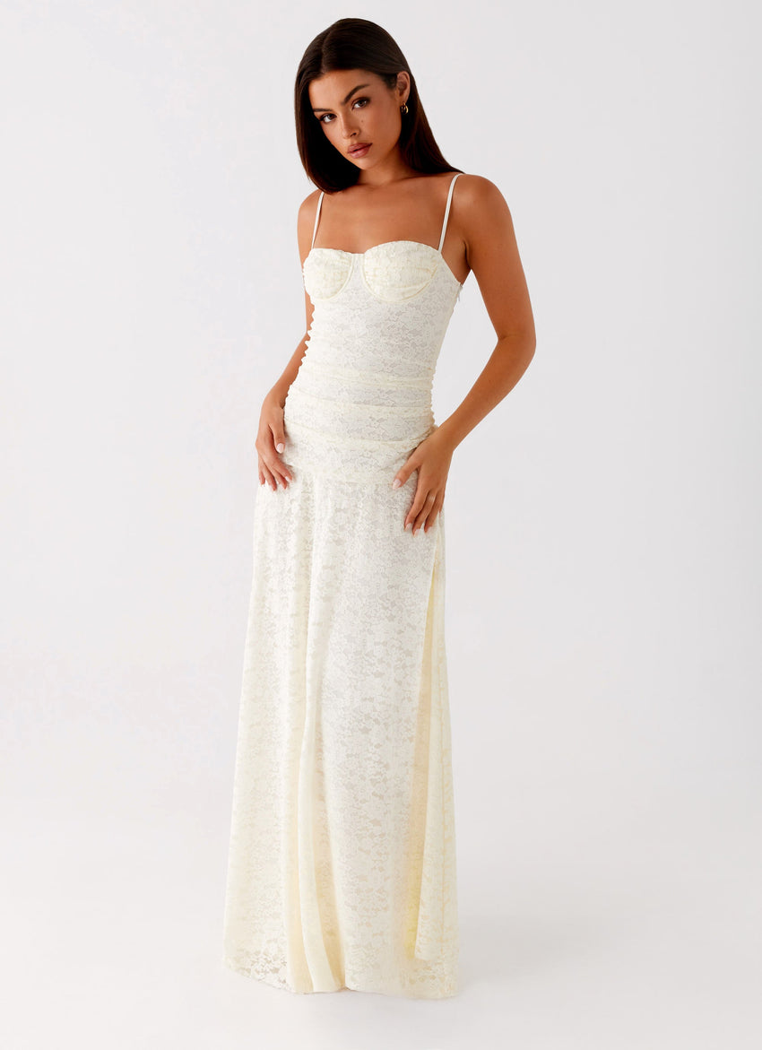 Elsa Maxi Dress - Ivory